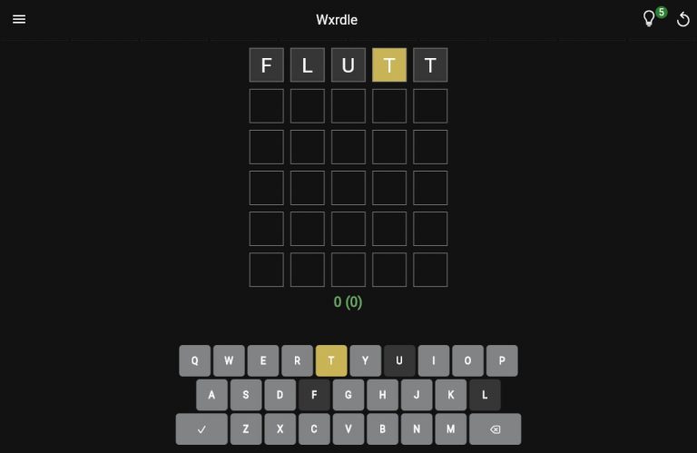 Wxrdle: Wordle on steroid built using flutter