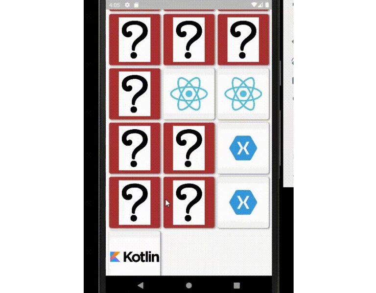 Software Memory Card Game With Flutter