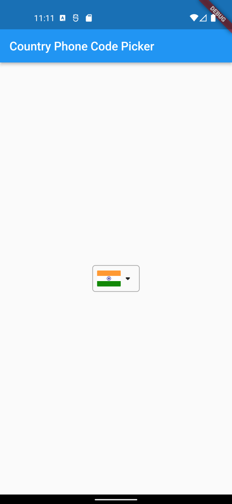 A Dart package that provides a customizable country phone code picker for your Flutter application