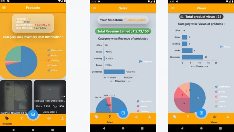 Admin app for Quick Shop built in flutter